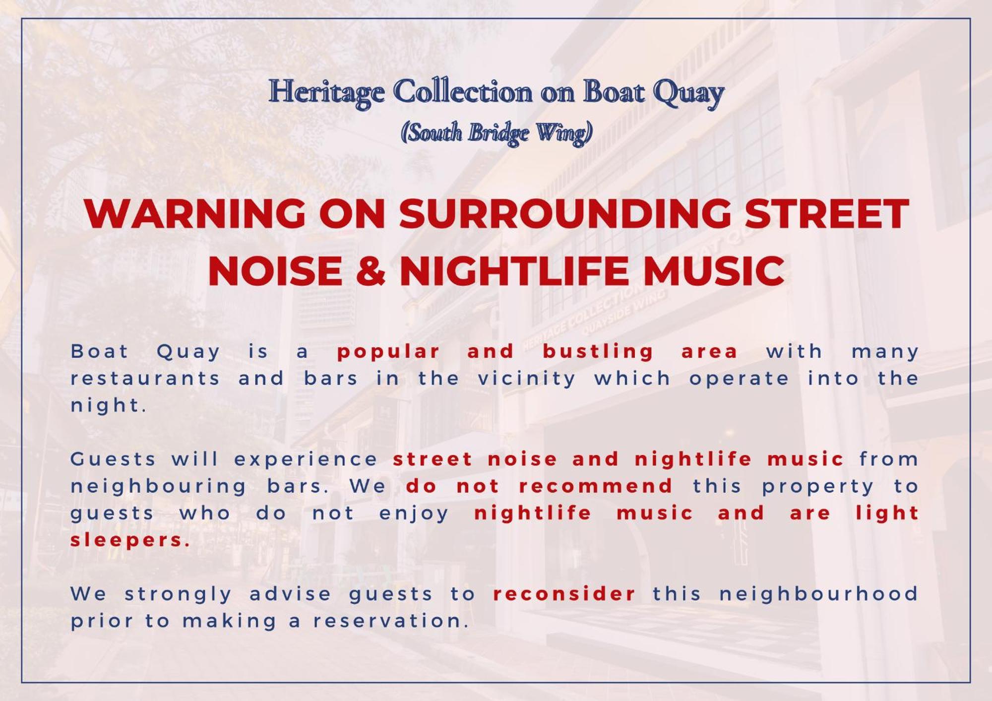 סינגפור Heritage Collection On Boat Quay - South Bridge Wing מראה חיצוני תמונה